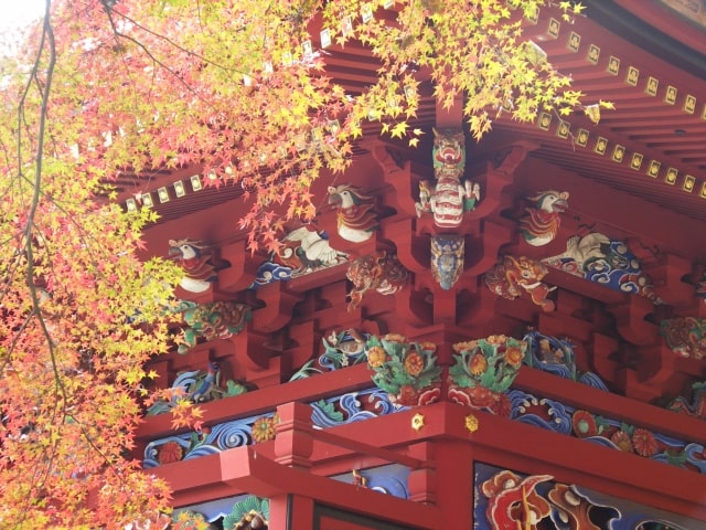 高尾山薬王院の紅葉