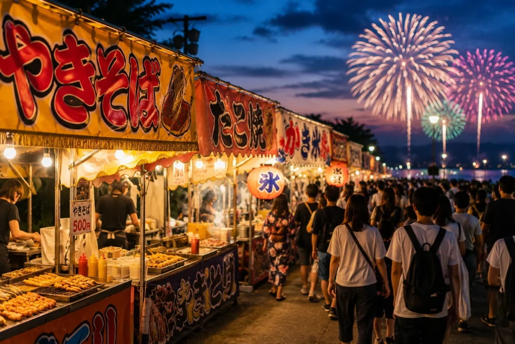 花火大会・祭の屋台情報のアイキャッチ画像